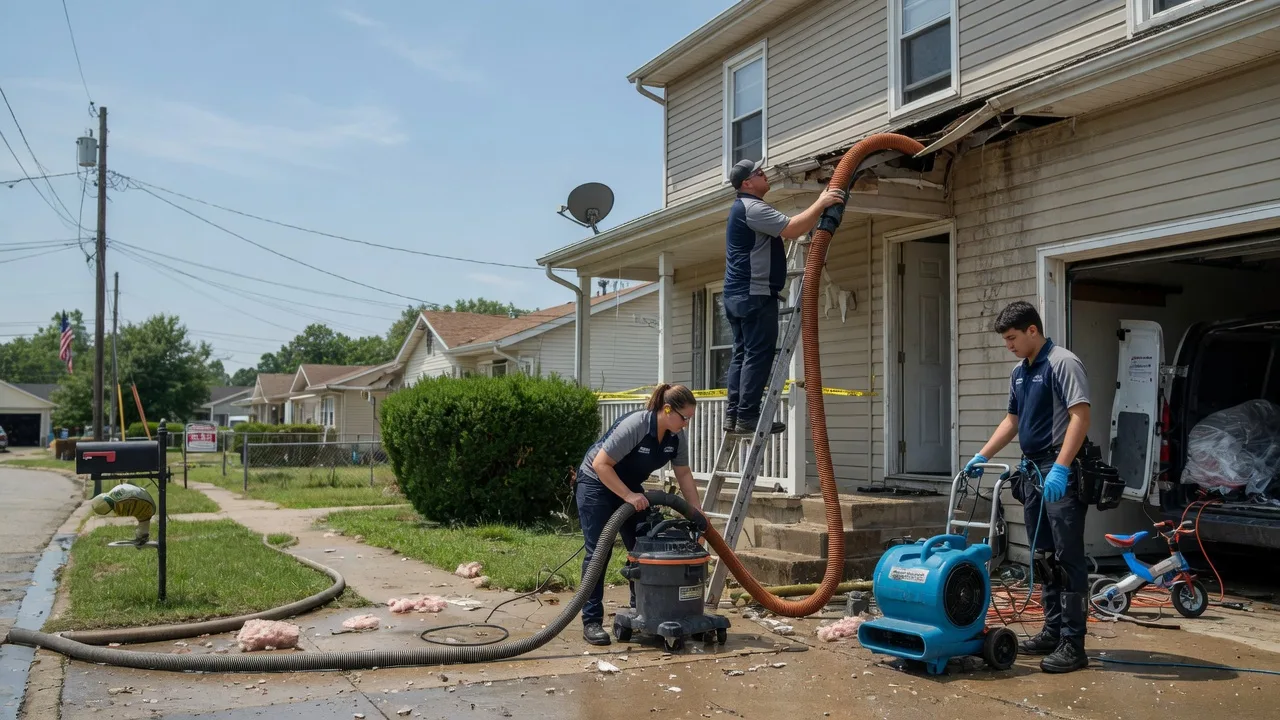 Water Damage Restoration in Thompson, OH near me